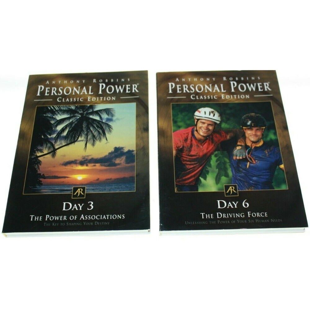 Personal Power Classic Edition Replacement #3 & #6 CD Discs: Anthony Robbins GUC